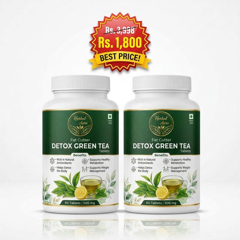 Fat Cutter Detox Green Tea Tablets