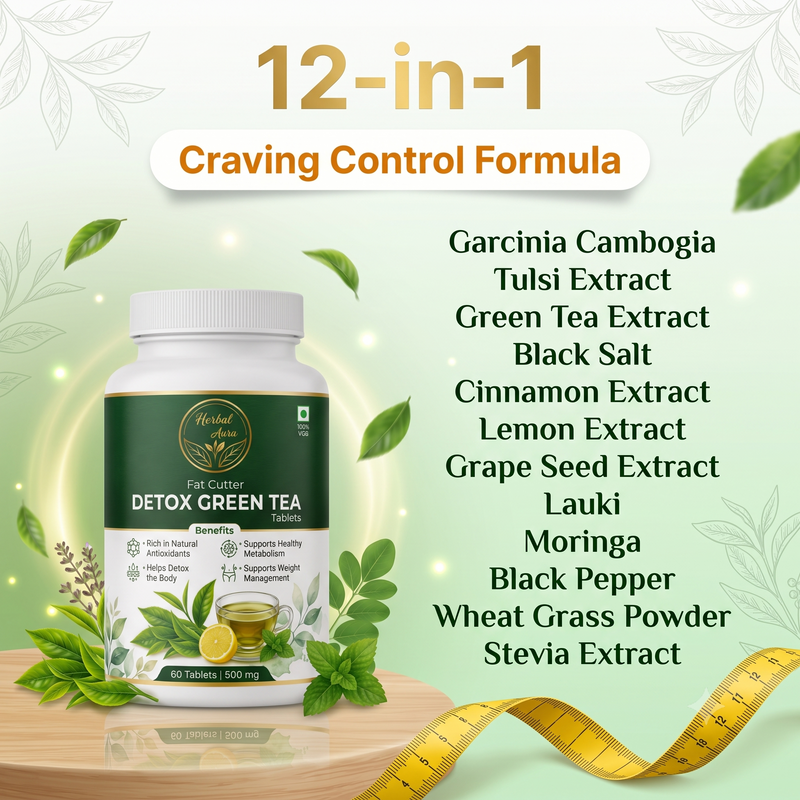 Fat Cutter Detox Green Tea Tablets