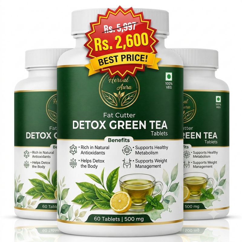 Fat Cutter Detox Green Tea Tablets