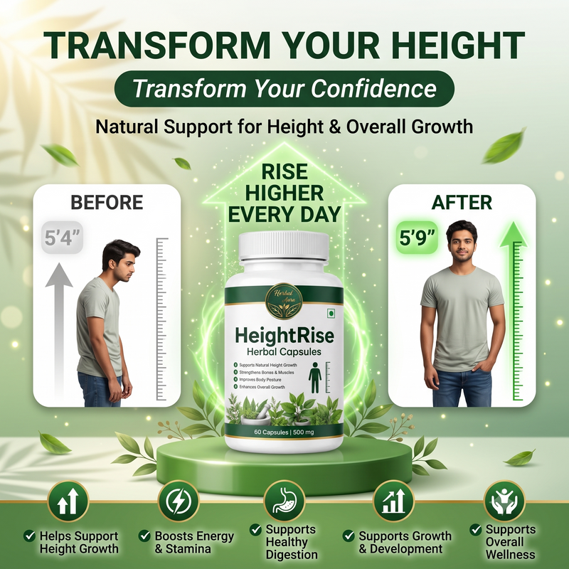 Height Rise Herbal Capsules