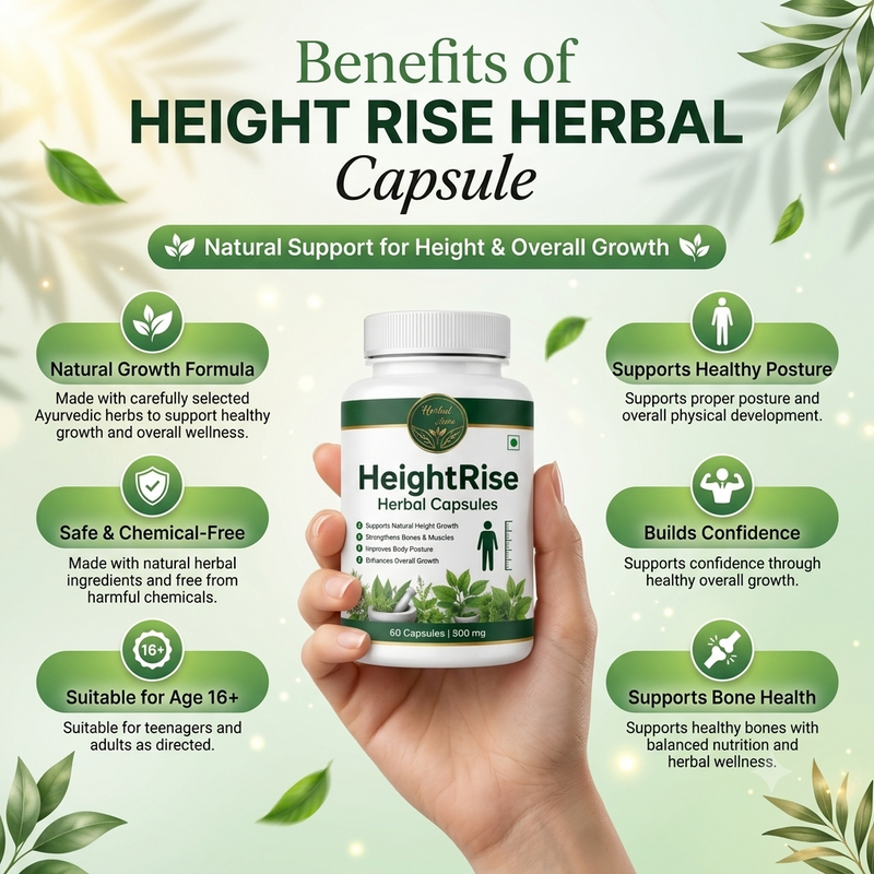 Height Rise Herbal Capsules