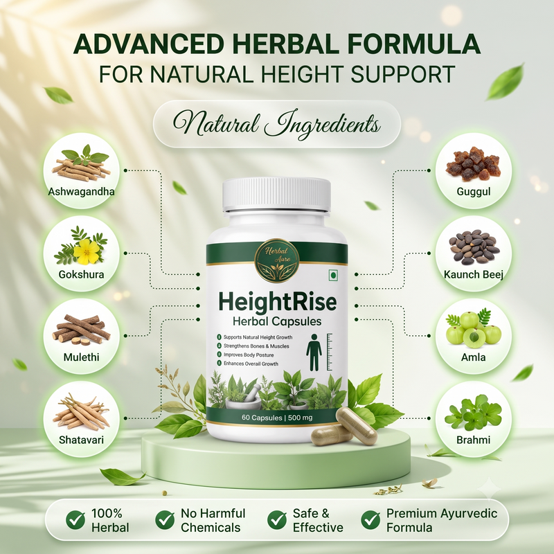 Height Rise Herbal Capsules