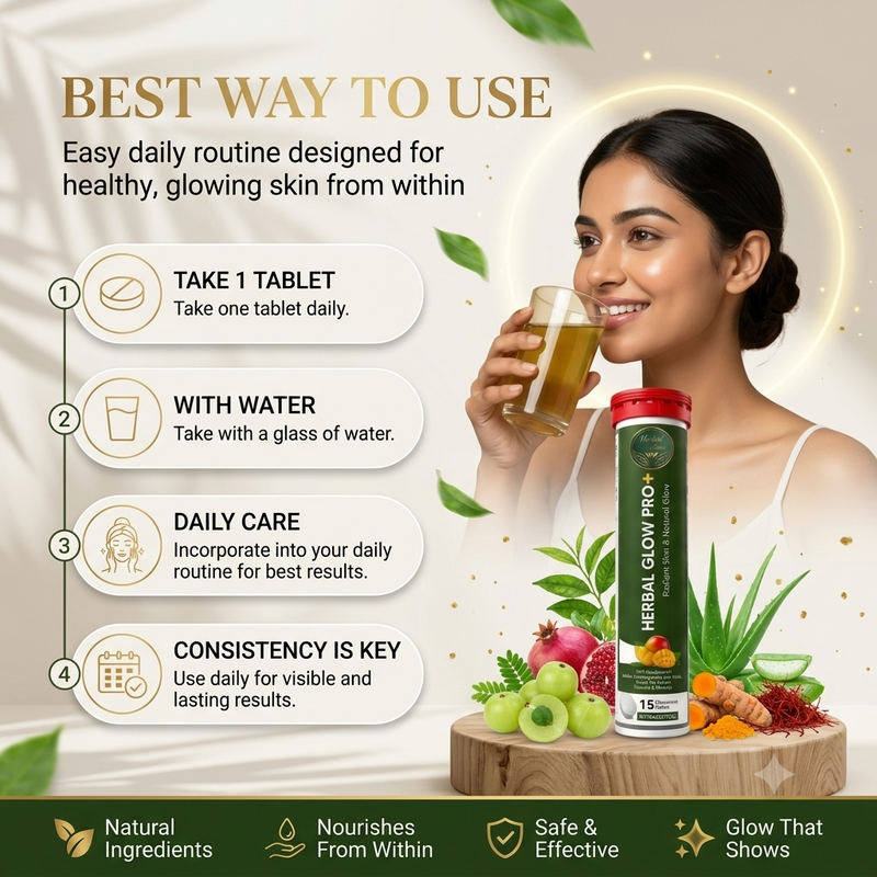 Herbal Glow Pro+ Tablets