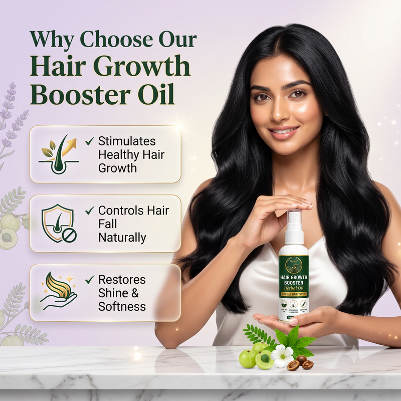 Hair Growth Booster Herbal Oil