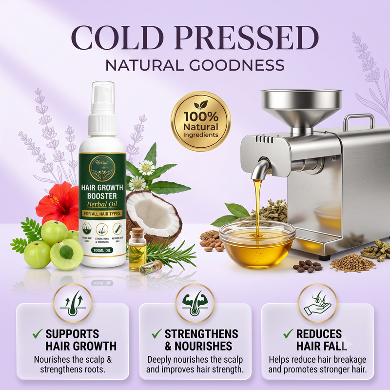 Hair Growth Booster Herbal Oil