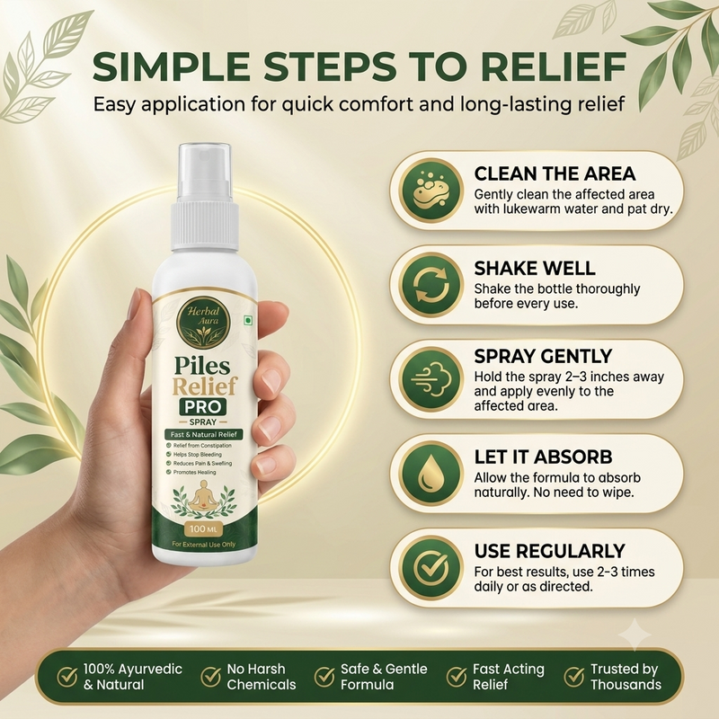 Piles Relief Pro Spray