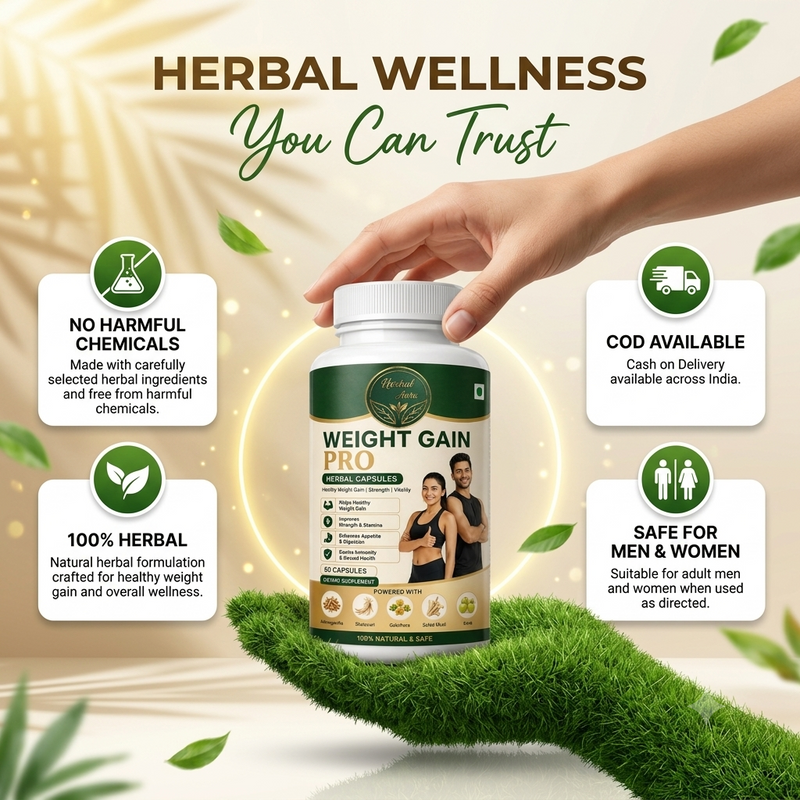Weight Gain Pro Herbal Capsules