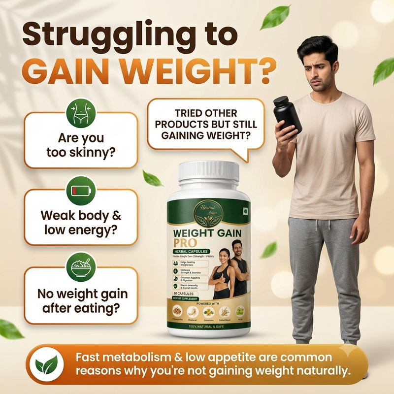 Weight Gain Pro Herbal Capsules