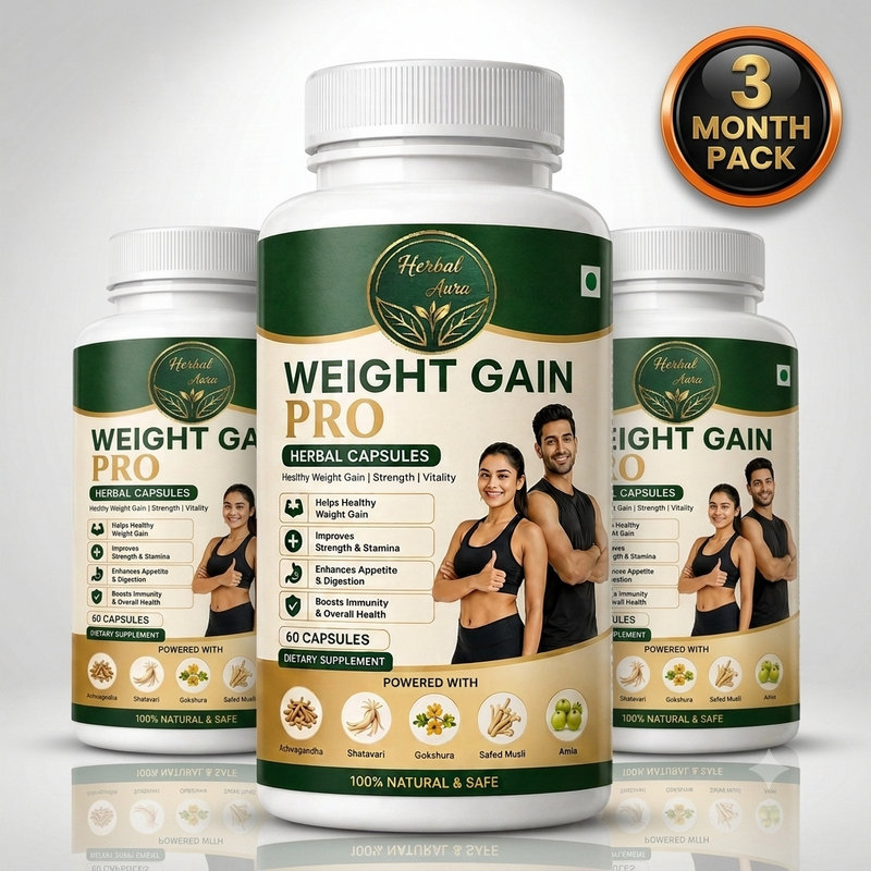 Weight Gain Pro Herbal Capsules