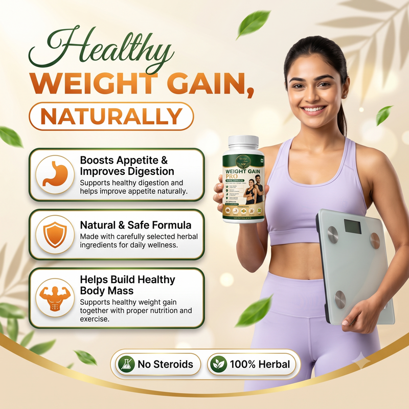 Weight Gain Pro Herbal Capsules